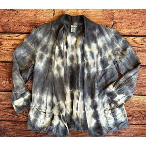 Mind Set by XCVI Knit And Mesh Tie‎ Dye Top - size M